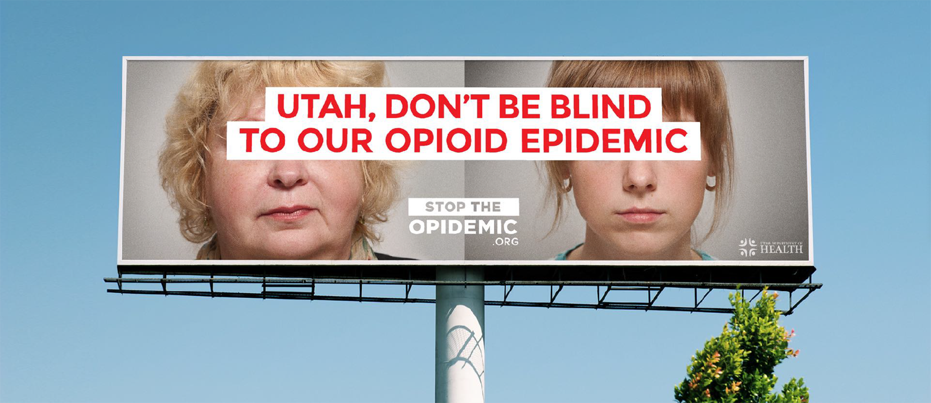 Utah, don't be blind billboard